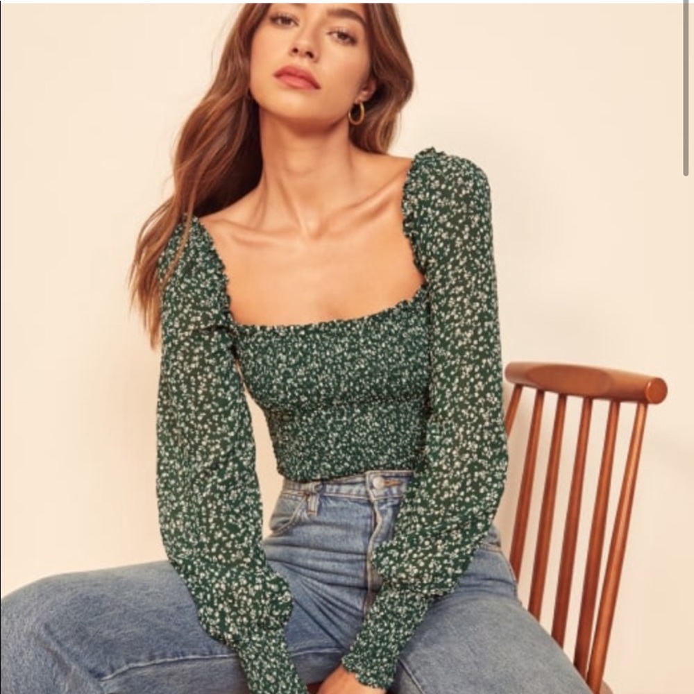 Reformation Pinto Top Sz S